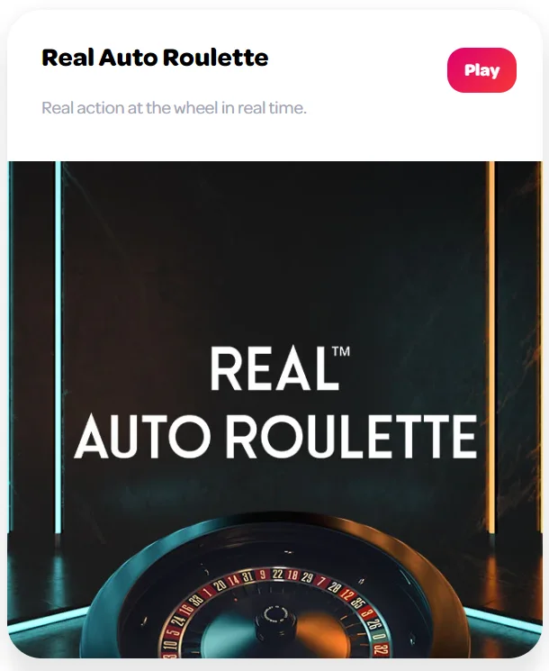 Real Roulette at Spin Casino